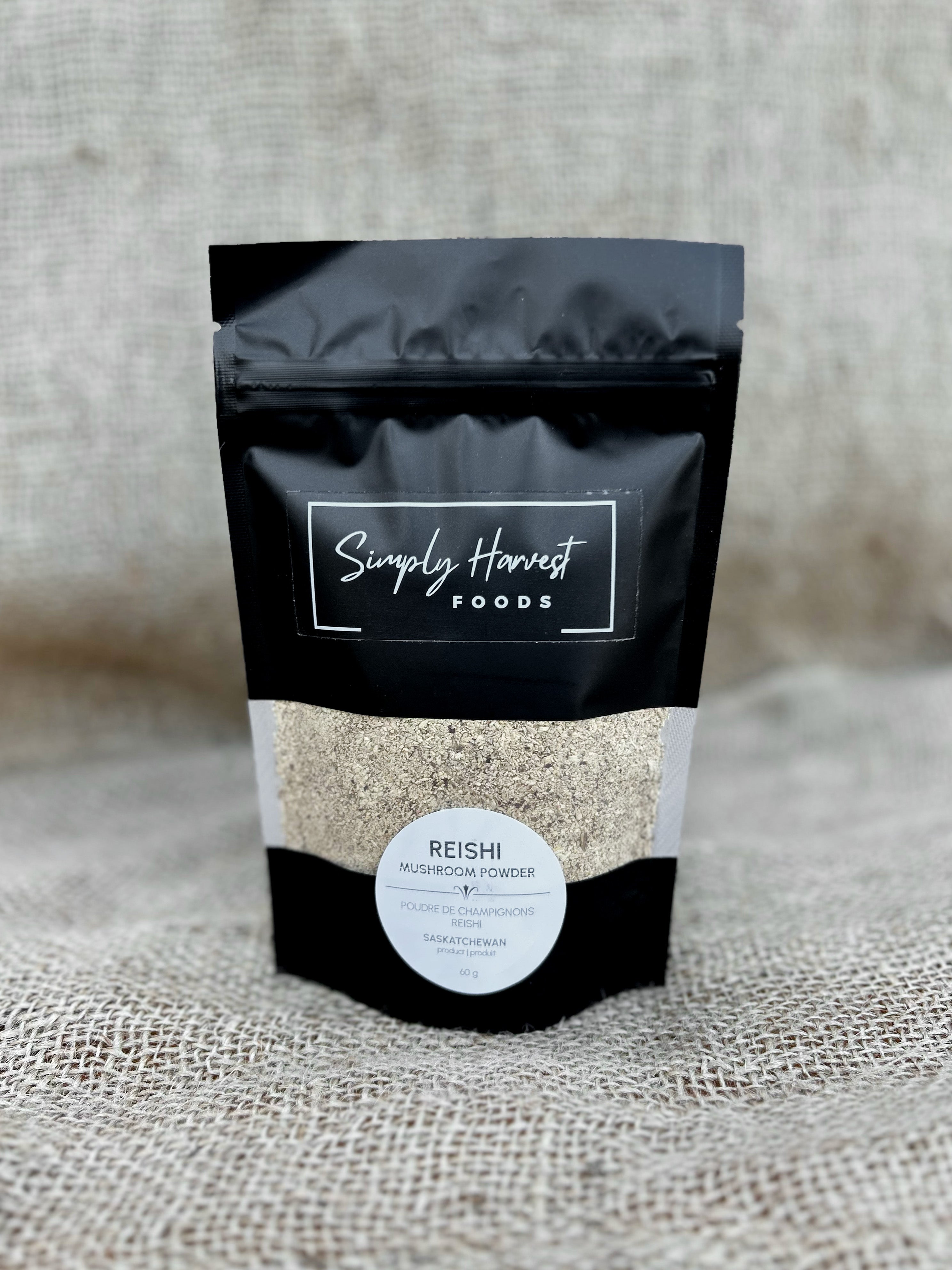 Dehydrated Reishi Mushroom Powder