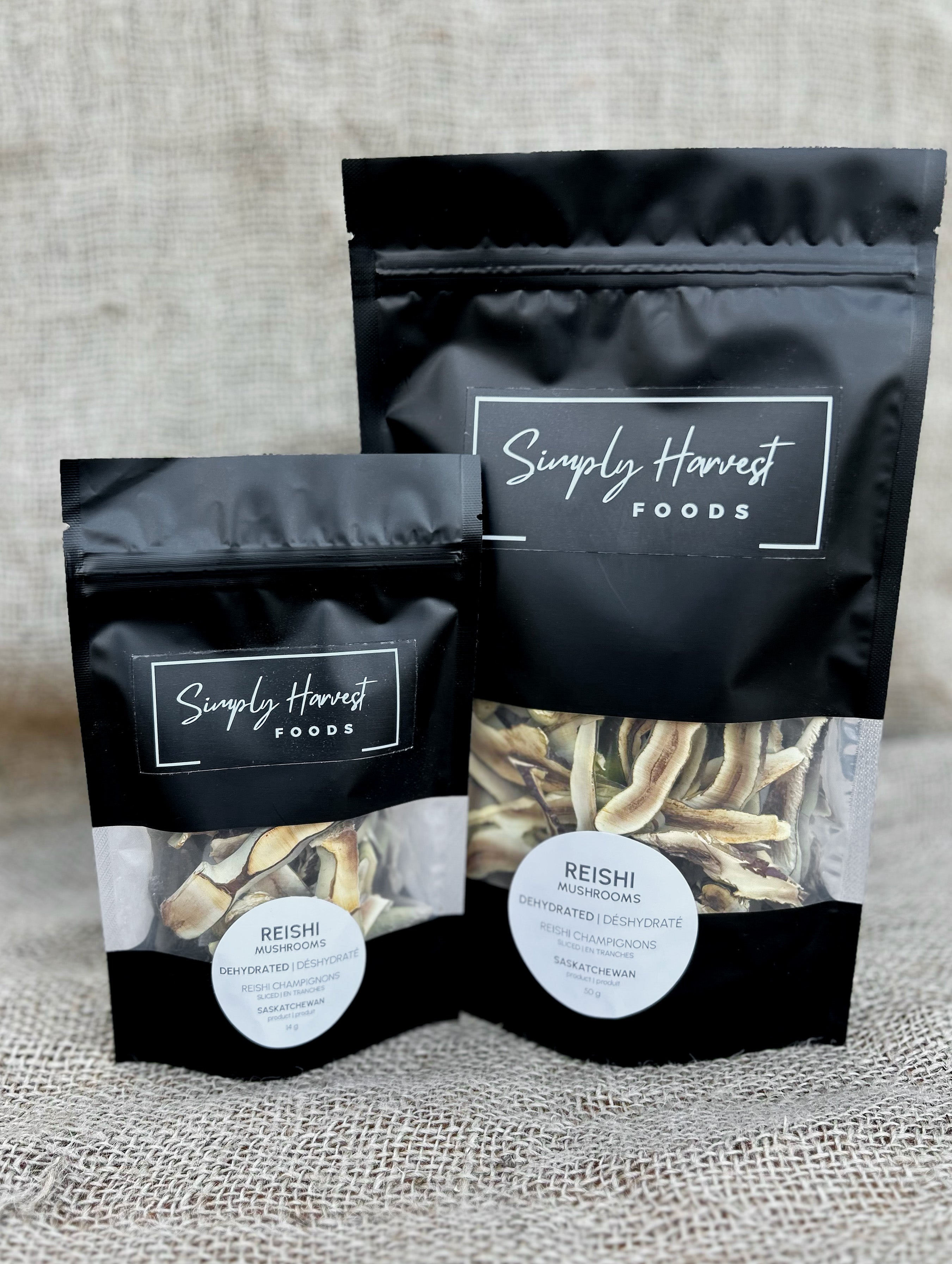 Dehydrated Reishi Mushrooms