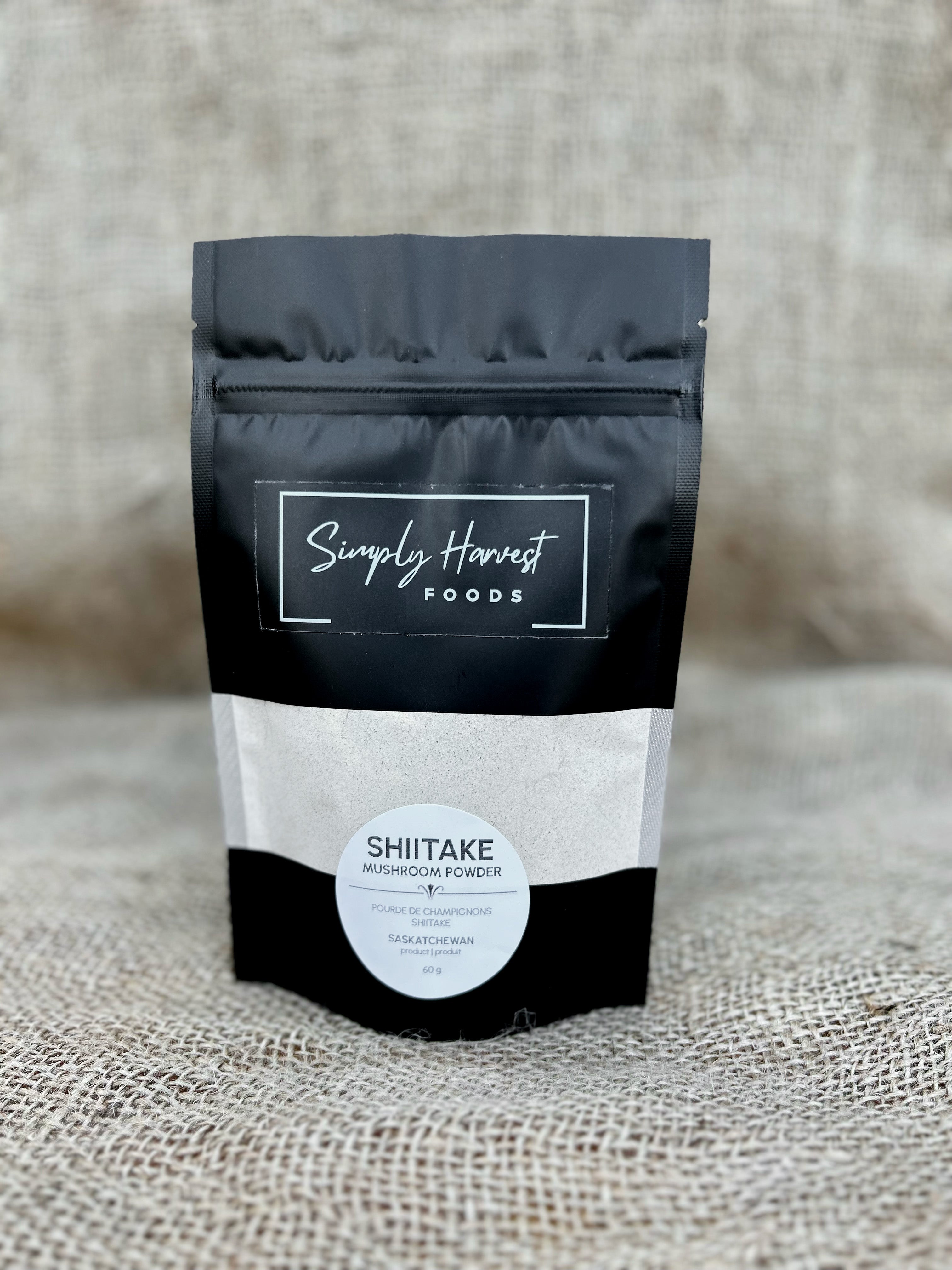 Dehydrated Shiitake Mushroom Powder