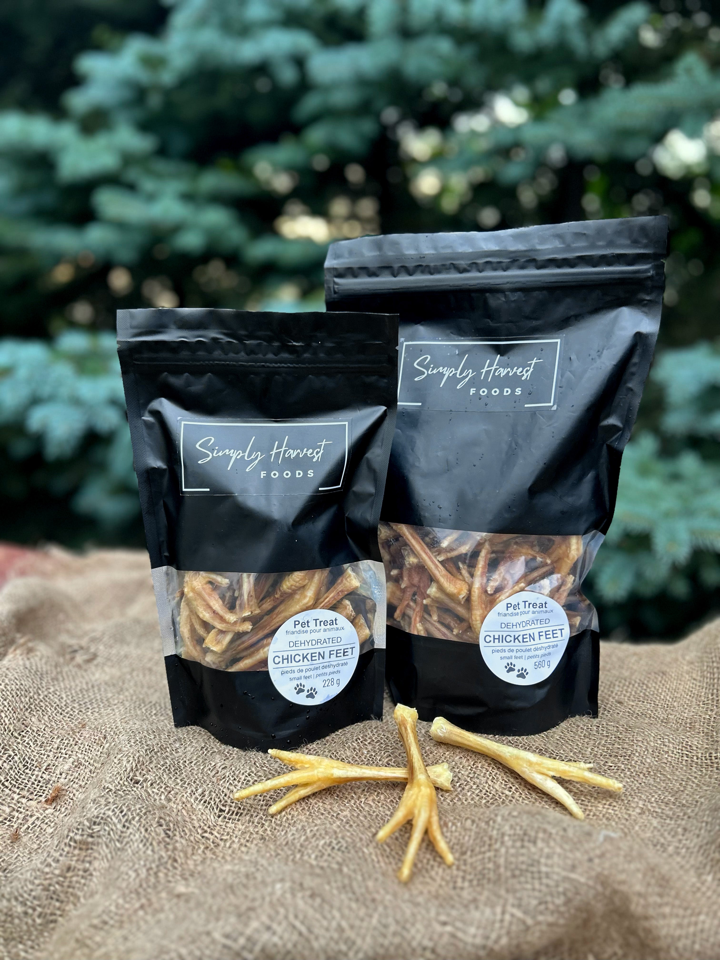 Dehydrated Small Chicken Feet