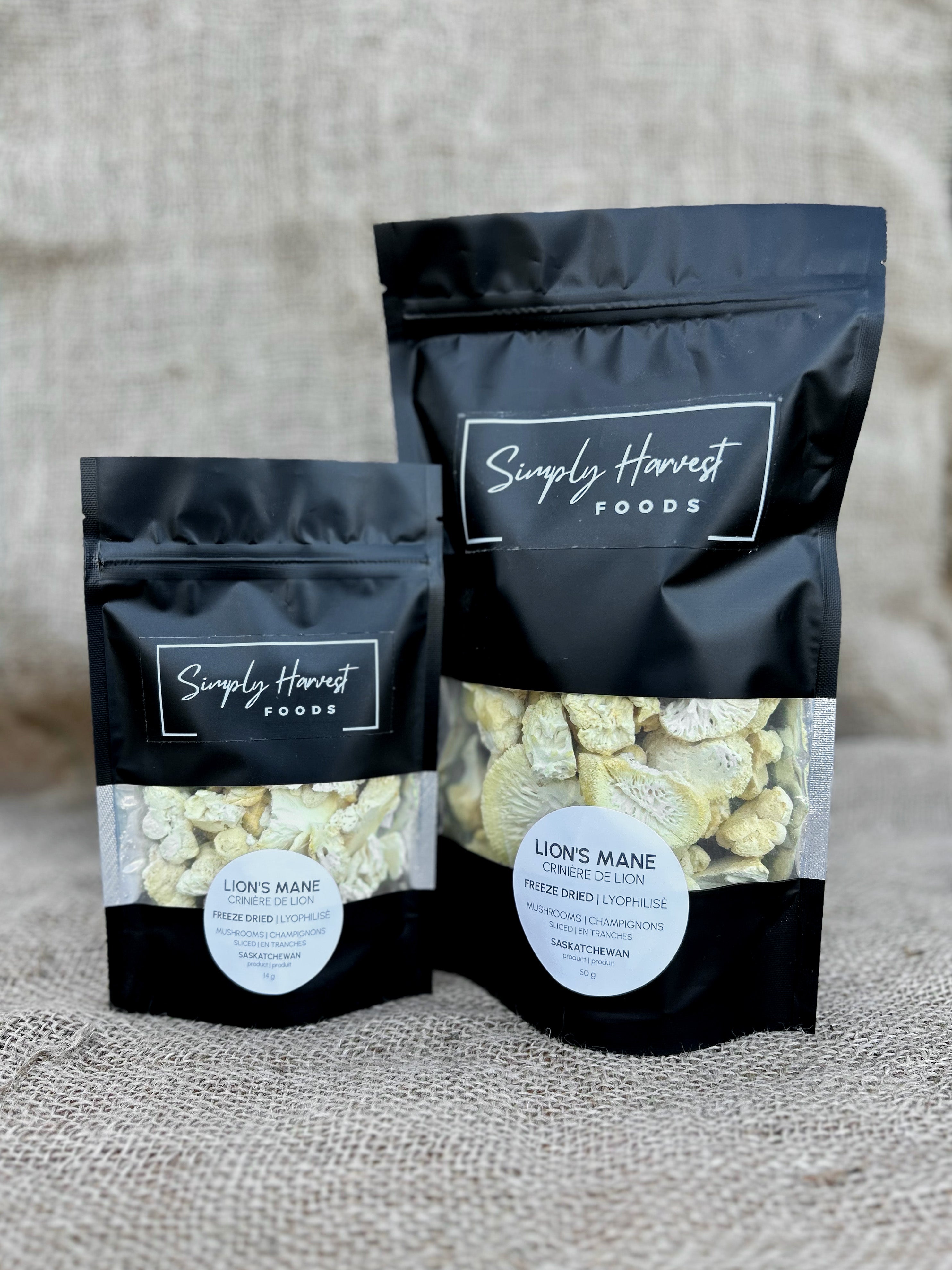 Freeze Dried Lion's Mane Mushrooms