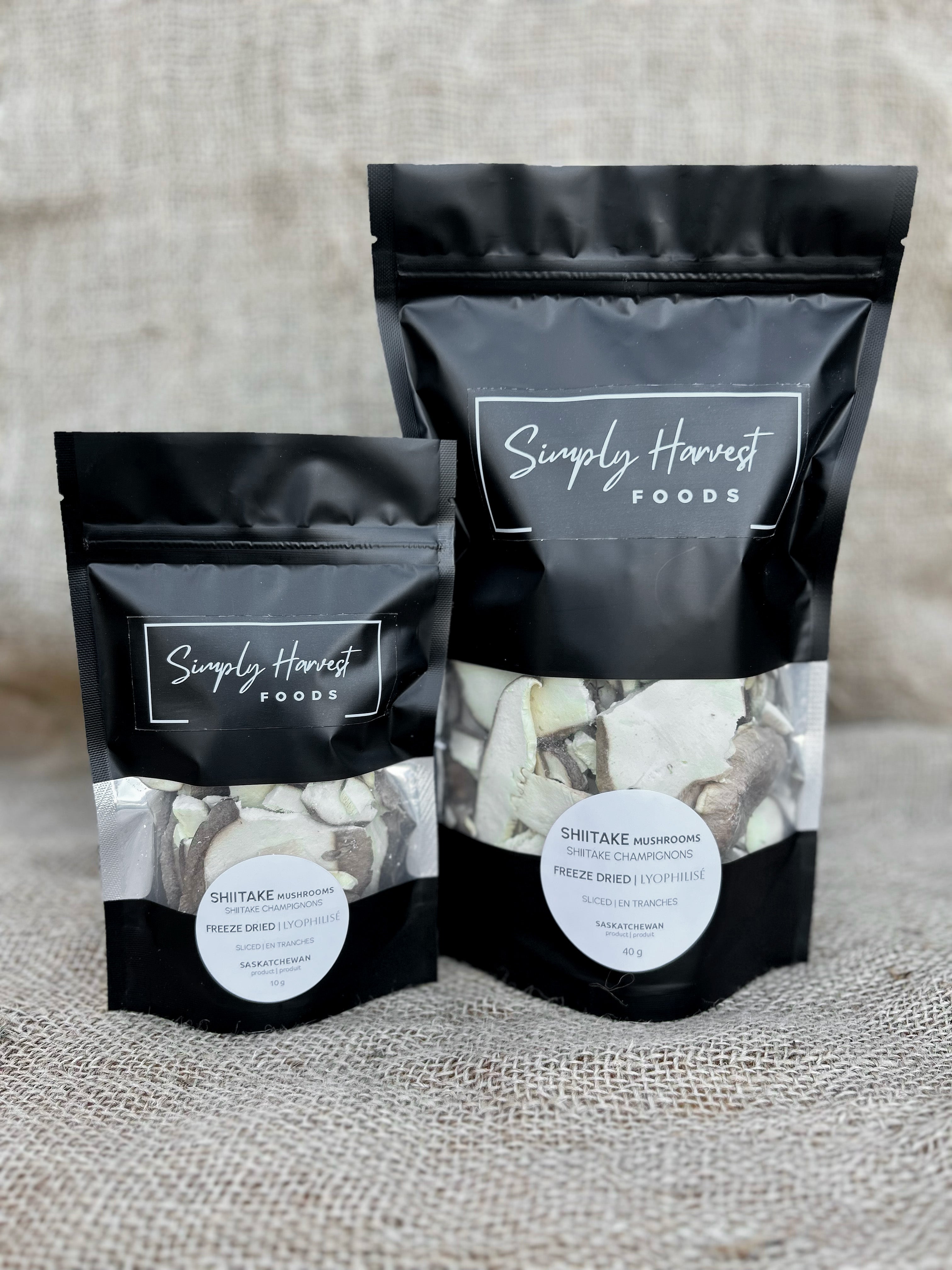 Freeze Dried Shiitake Mushrooms