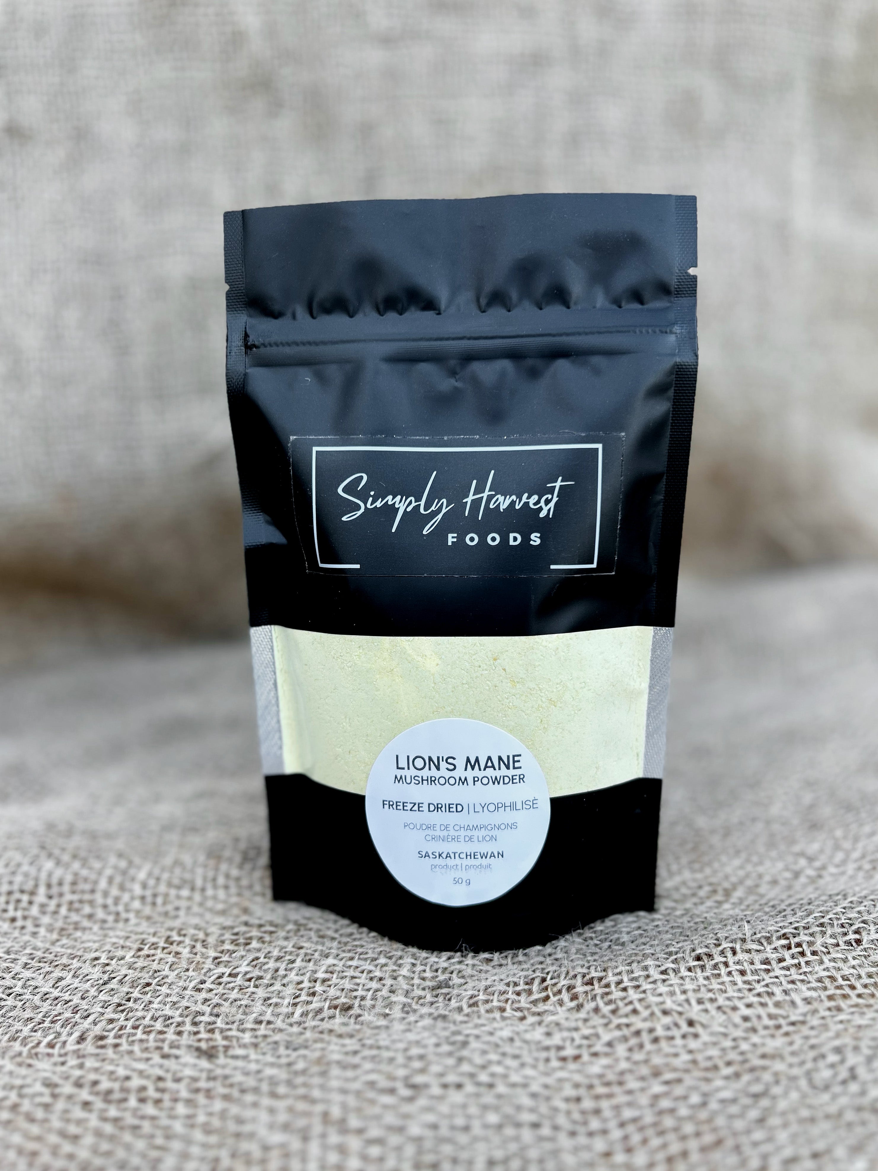 Freeze Dried Lion's Mane Mushroom Powder